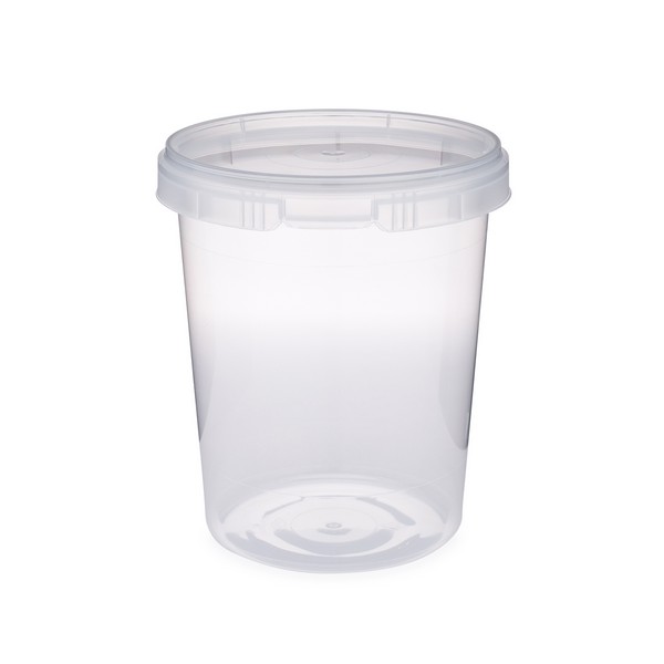 32 oz (1L) Clear Plastic Square Tamper Evident Container,  Food/Dishwasher/Microwave/Freezer Safe - Illing Packaging Store