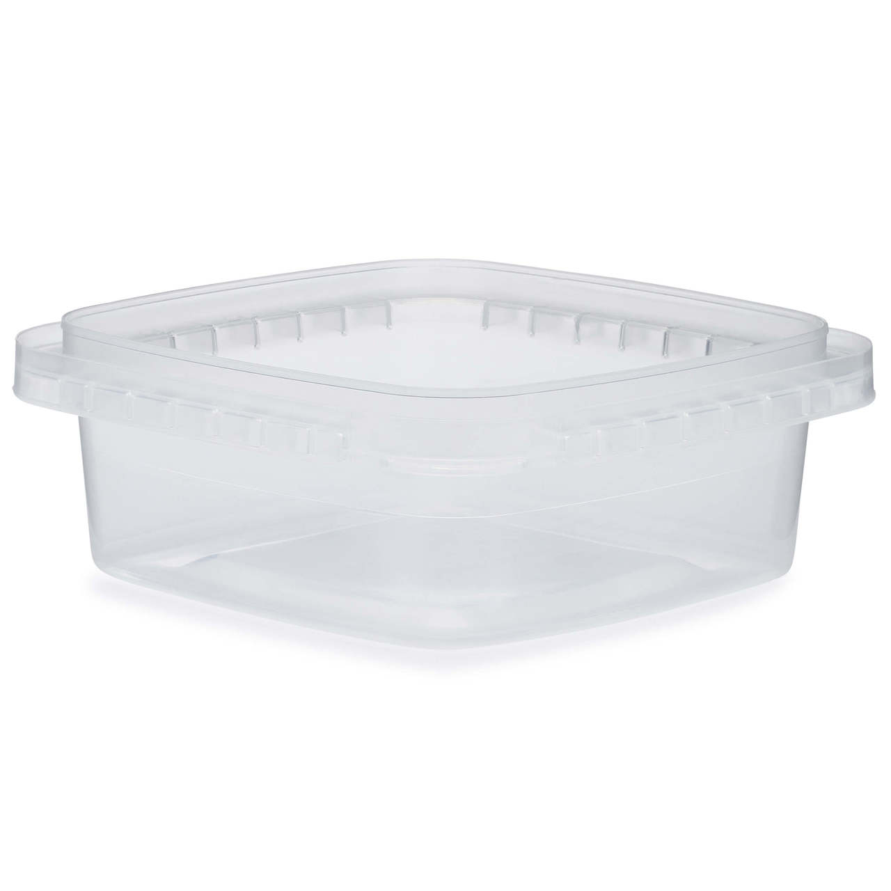 48 oz Clear PP Round Snap-Lock Containers