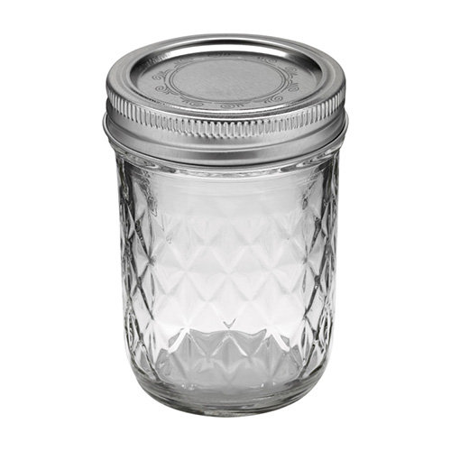 Jaisie.W 8oz mason jars with Silver Lids&Bands 24Pack and Stickers, Small  Mason Jars 8 oz - Half Pint Canning Jars 8oz Glass Jars with Lids for