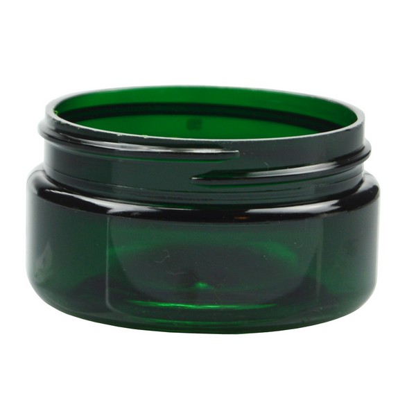 【即完売商品】BARREL no Glass 2個セット 2 oz Black Frosted Glass Jar 53-400 | The Bottle Depot