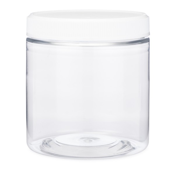 8oz/250mL Clear Straight-side Tall Jar