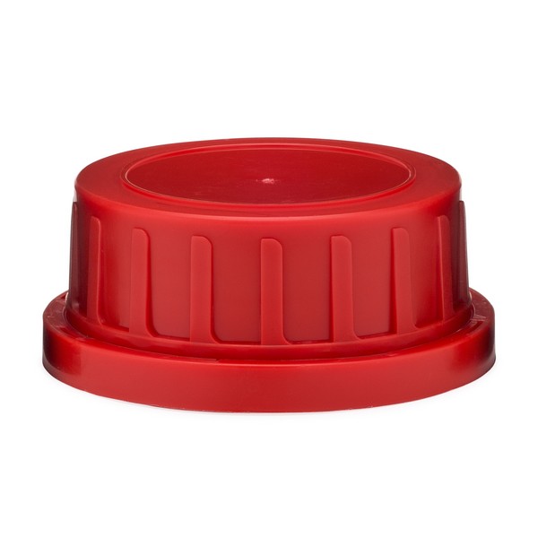 17 oz HDPE Kautex UN Leakproof Bottles (Red Cap) | Berlin Packaging