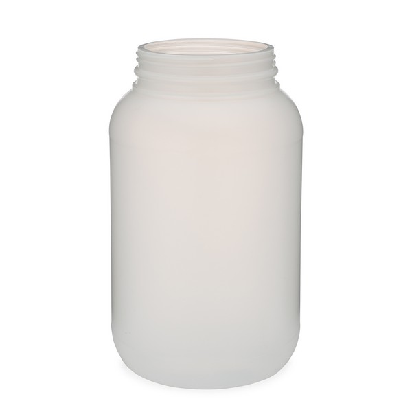 1 gal Natural HDPE Wide Mouth Jars| Berlin Packaging