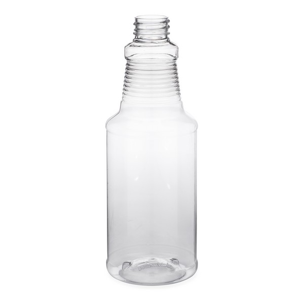 32 oz Clear Pet Plastic Carafe Spray Bottles (Cap Not Included) - Clear BPA Free 28-410