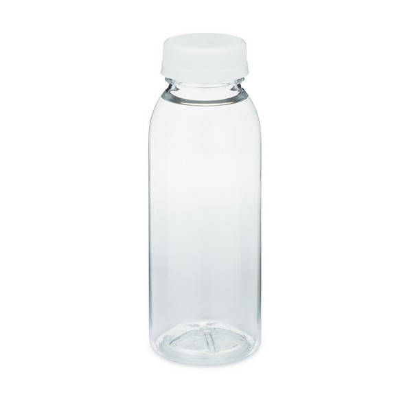 10oz Clear Pet Plastic Round Beverage Bottles (Cap Not Included) - Clear BPA Free 38 mm