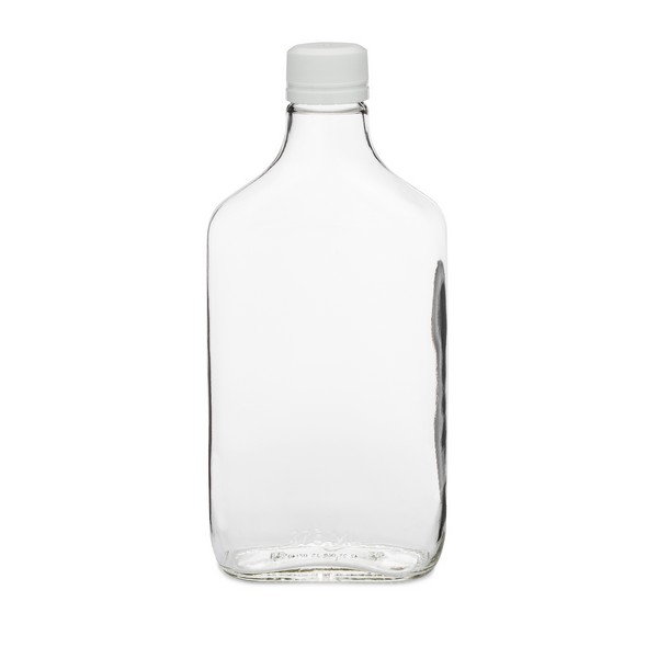 375 ml Clear Glass Flask (Tamper Evident Cap) Berlin