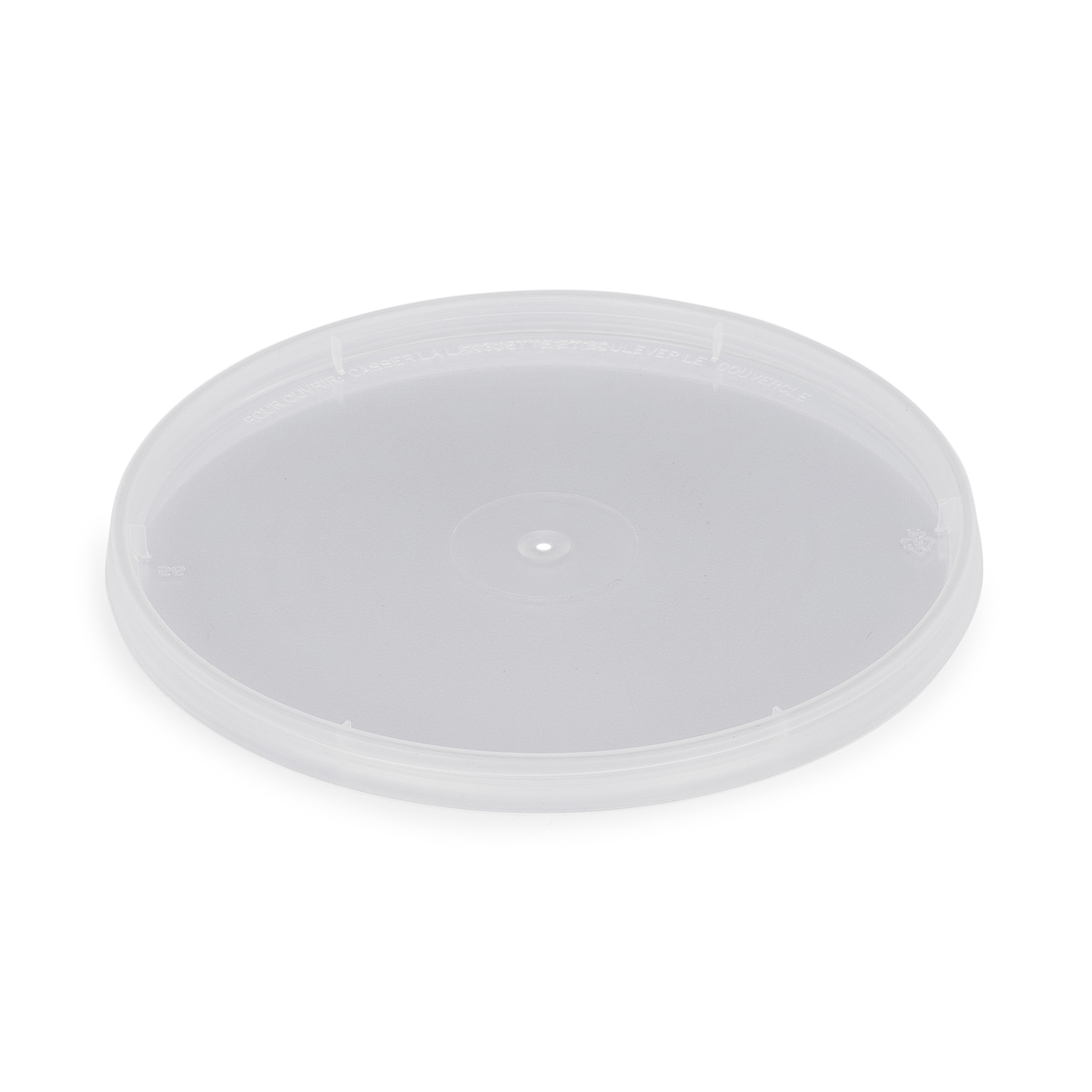 4.8" Clear TE SnapLock LidsSample Berlin Packaging