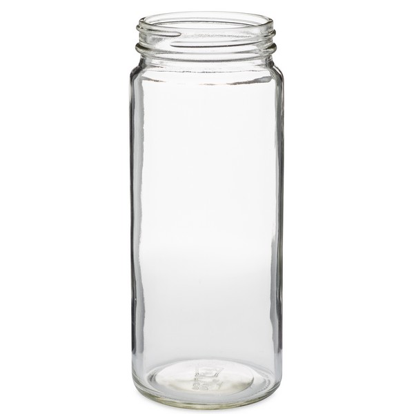 16 oz Clear Glass Paragon Spice Jars - 12/Case, Clear Type III 63-485