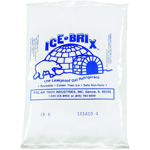 6 oz Ice-Brix Reusable Cold Packs - IB6BPD