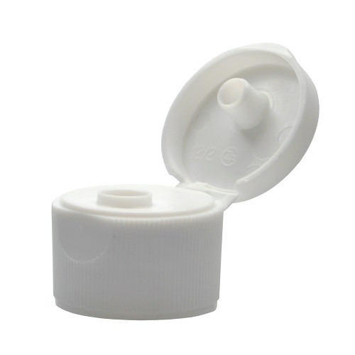 フォクシー　ラッフルトリムスリーブ　ホワイト　40 38-400 White PP Plastic Ribbed Unlined Flip Top Caps | Berlin