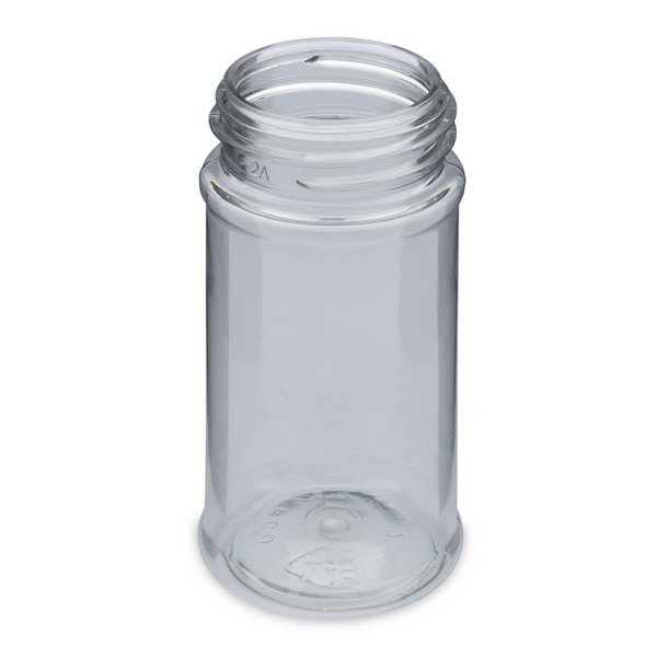 4 oz Clear Glass Straight Sided Spice Jars (Bulk), Caps Not Included