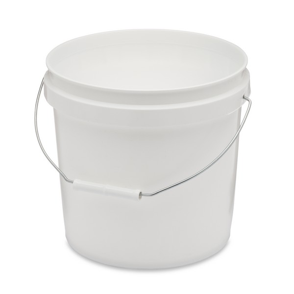 0.5 Gallon HDPE Tamper Evident Bucket with Lid (in store only