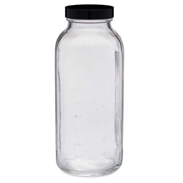 Bulk 2oz Glass Jars: 2oz French Square Glass