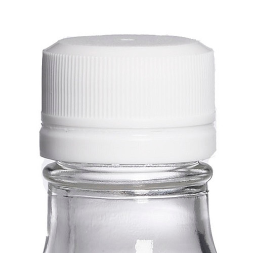 200ml Clear Glass Flask Bottles (Cap Not Included) - 6/Case, Clear Type III 28 mm