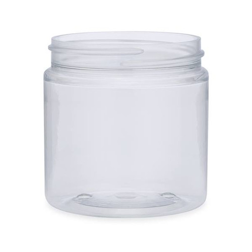 2.3 oz Clear Glass Thick Base Jars - Bulk Pallet - 5200B33BULK