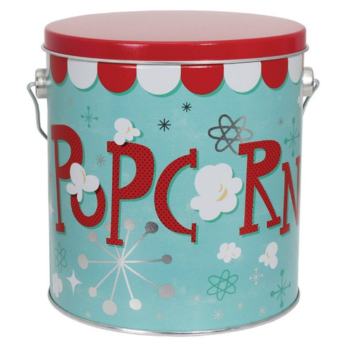 2 Gal Decorative Tins Popcorn Blast Berlin