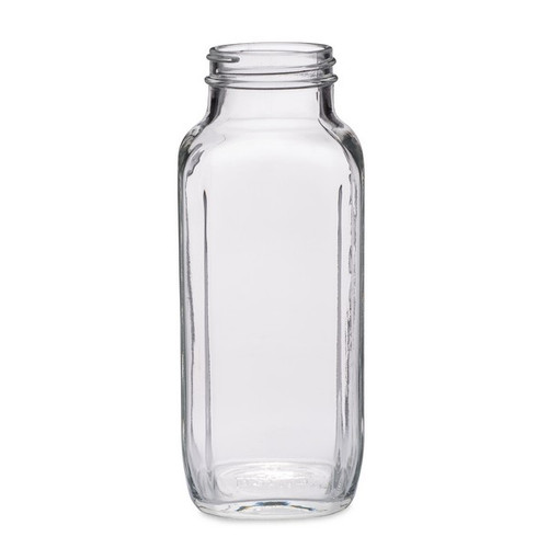 4 oz Clear Glass Spice Jars (Cap Not Included) - YSP4