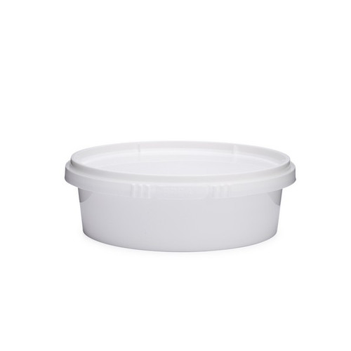 Clear Tamper Proof Plastic Food Sauce Pasta Rice Dips Containers//Tubs with Lids