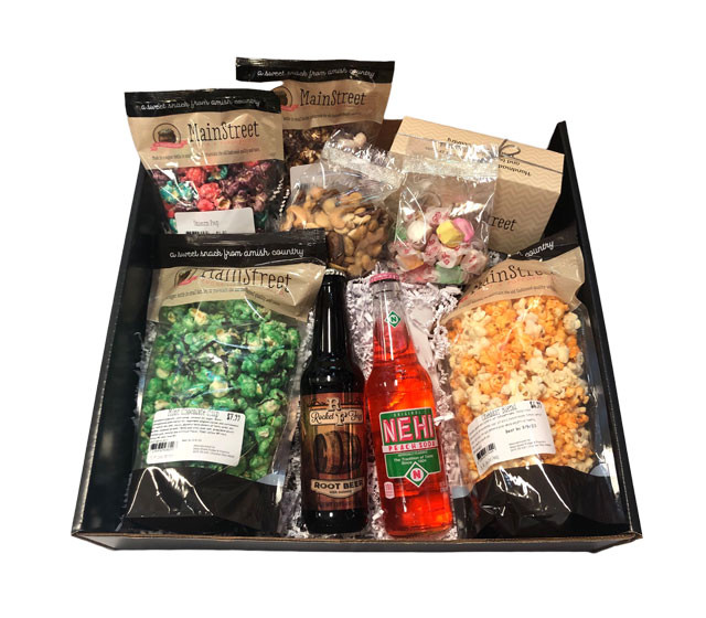 Large Holiday Mailer Boxes MainStreet Fudge and Popcorn