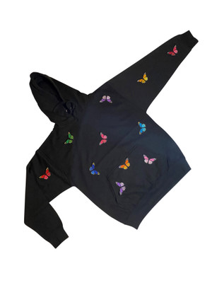 Black Butterfly Hoodie 