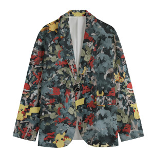 Poke Camo Suit Jacket Poke Camo Suit Jacket