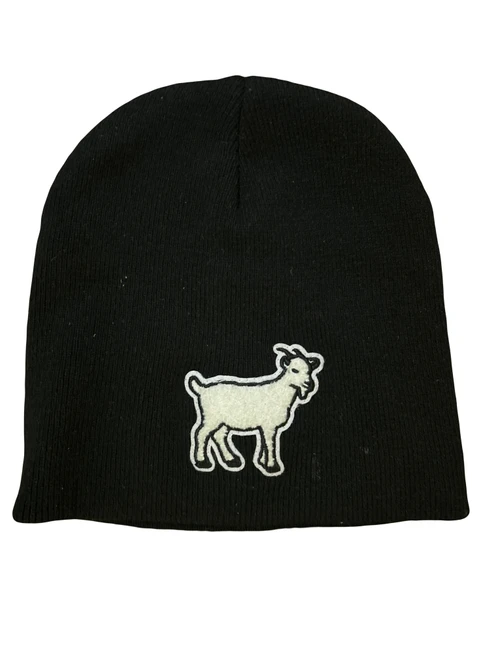 Black Goat Beanie