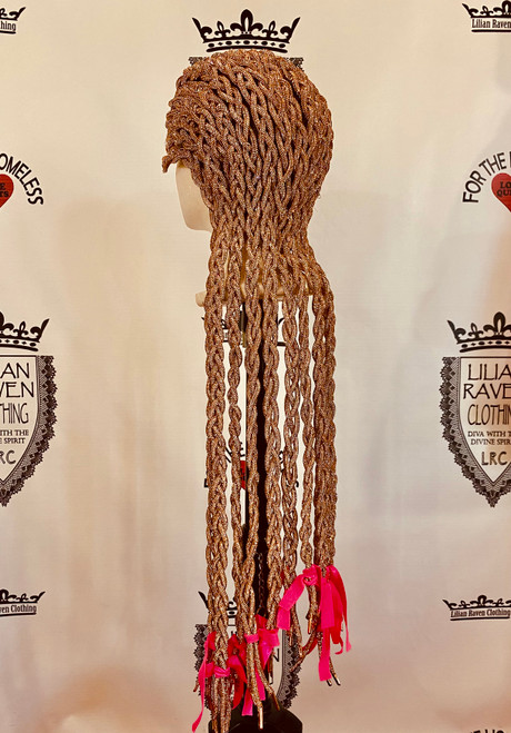 Gangster Braided Rose Gold Wig