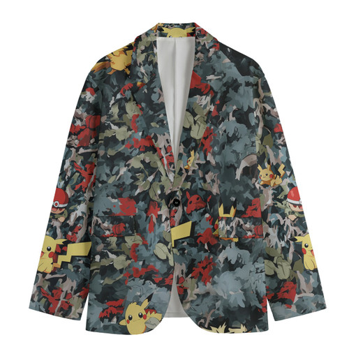 Poke Camo Suit Jacket