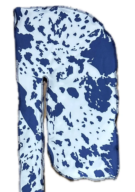 Cow Print Durag Wave Cap