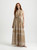 Bandana Scarf Backless  Dress  Adjustable waist