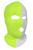 Ski Mask Half Neon Green Half White  colors 3 holes  Lemon Ice Two Tone Ski Mask Half Neon Green Half White  colors 3 holes  Lemon Ice Two Tone