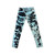 Custom Choose Your Color Tie Dye Black Jeans (Aqua)