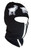 Black reflective zip up Balaclava with 3 goat emblems ski mask Black reflective zip up Balaclava with 3 goat emblems ski mask