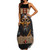 Women's  Sleeveless  Black Jesus Maxi Dress