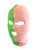 Ski Mask Lime Green and Pink 3 holes Two Tone