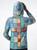Velvet Mosaic Cross Hoodie