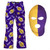 Lakers with Lakers Ski Mask