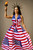 American Flag Backless Scarf Dress  Cowboy Carter