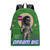 Dream Big Moon Boy Green Backpack Dream Big Moon Boy Green Backpack