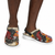 African Art Horse Sandals | Foam Clogs | Lightweight Unisex Slip-On Garden & Everyday Shoes