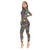 Peek At YOU Jumpsuit With Zipper Long-sleeved High-neck