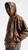Orange Fleece Camo Hoodie and Flared Pants Sweats Set