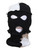 C Block Ski Mask 3 holes White, Black