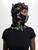 Black All Over Butterfly Reflective zip up Balaclava