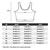 Porcelain Cropped Tank Top sizing chart