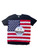 Black Tee American Flag