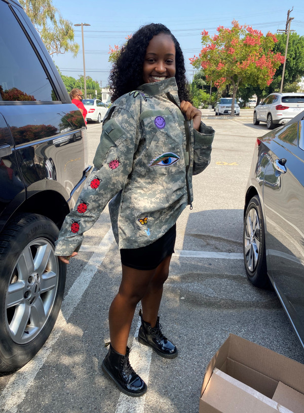 Eyes on Me  Military Army Jacket