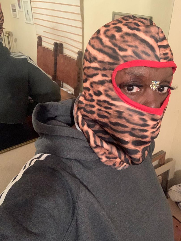 Exotic Cheetah Balaclava 