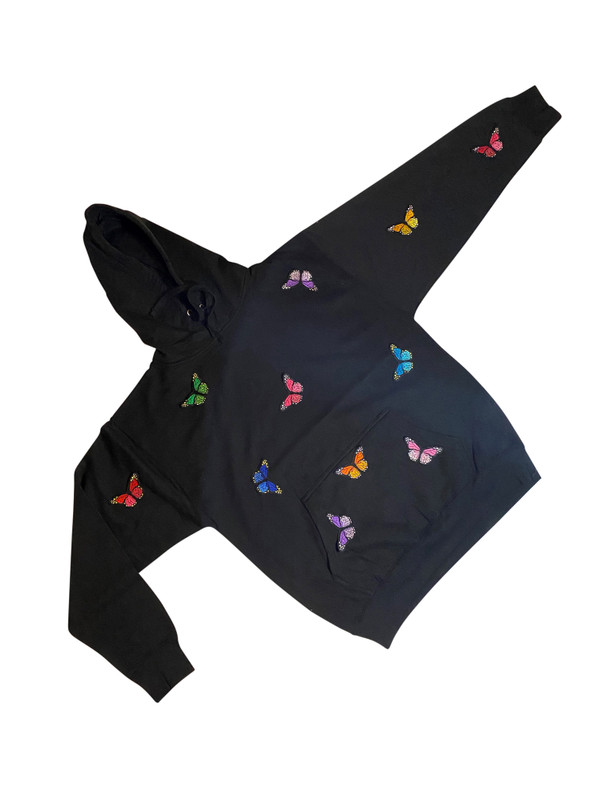 Black Butterfly Hoodie 