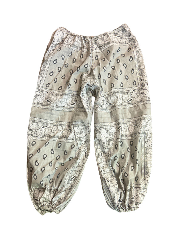 Bandana Scarf Pants Harem Baggy Adjustable waist